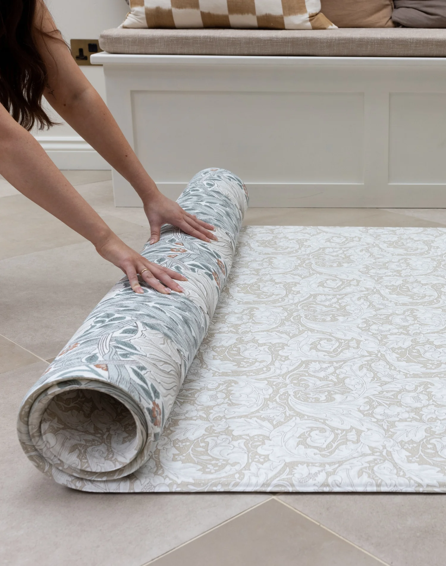 Morris & Co. The Bachelors Button Fired Biscuit Play Mat - Image 3