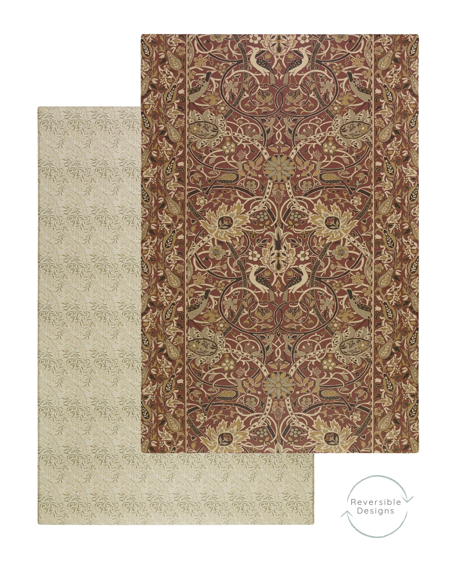 Morris & Co. The Bullerswood Madder Gold Play Mat - Image 3