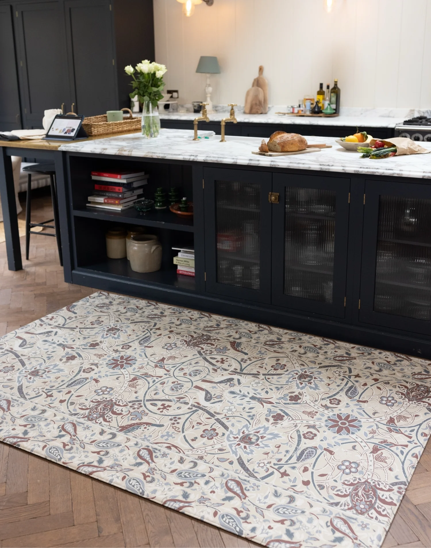 Morris & Co. The Bullerswood Stone Woad Play Mat - Image 13