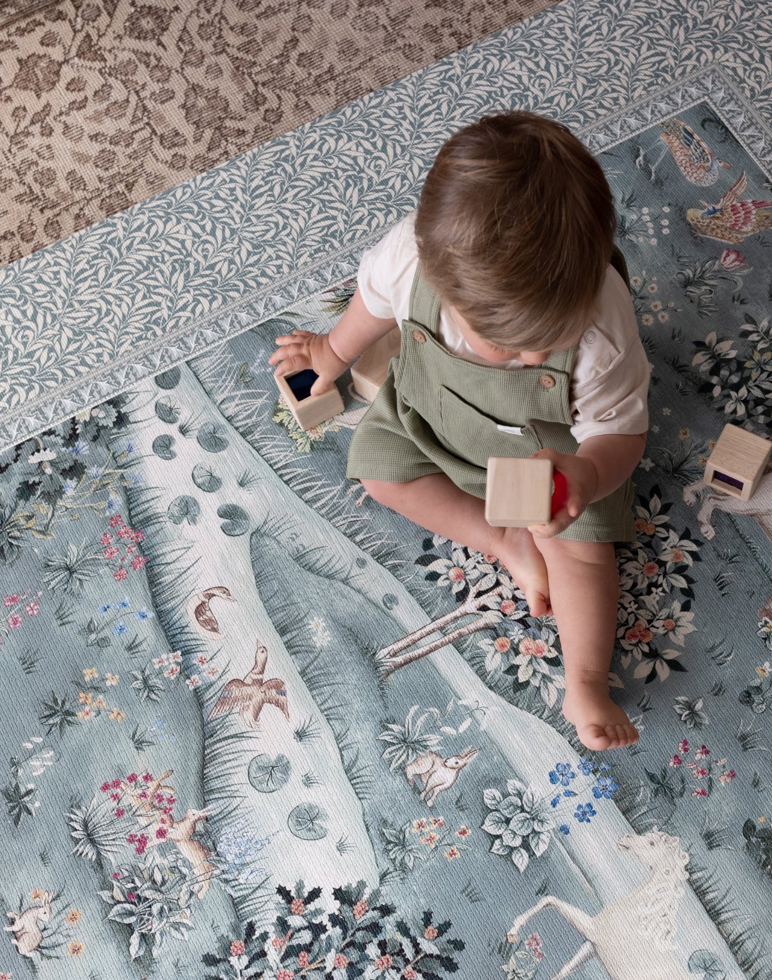Morris & Co. The Owl and Willow Play Mat - Image 4