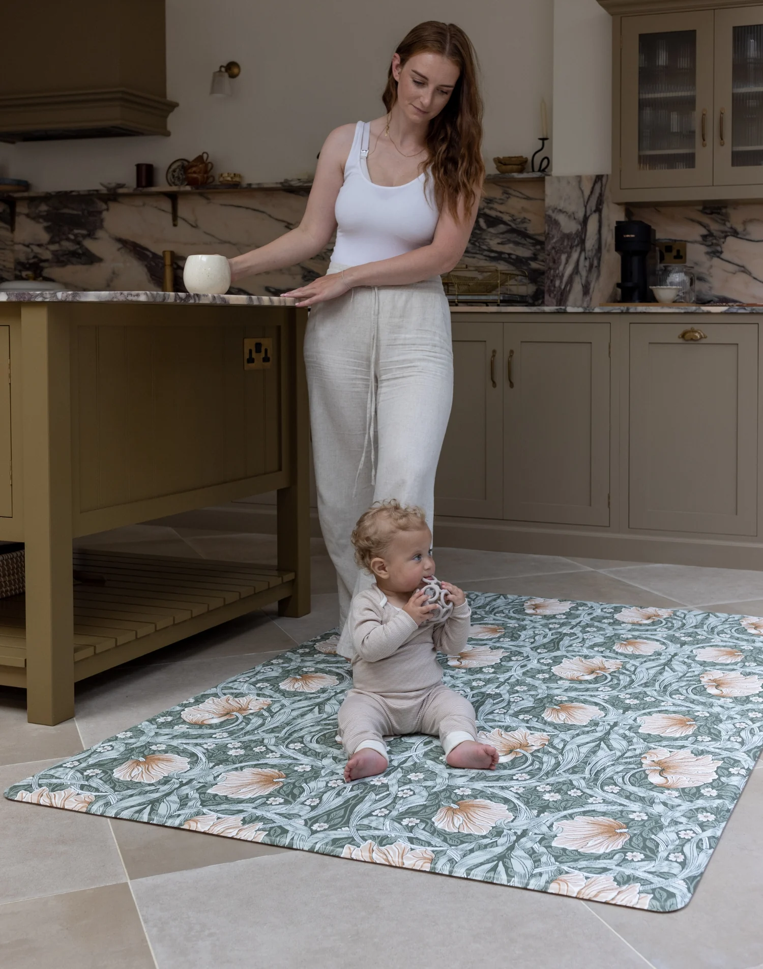 Morris & Co. The Pimpernel Play mat Wooded Dell - Image 5
