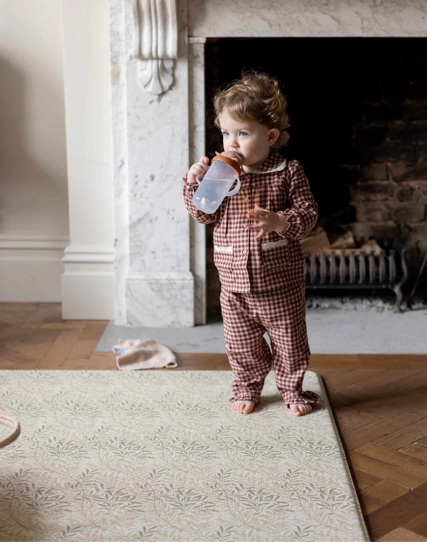 Morris & Co. The Willow Boughs Flax Play Mat - Image 12