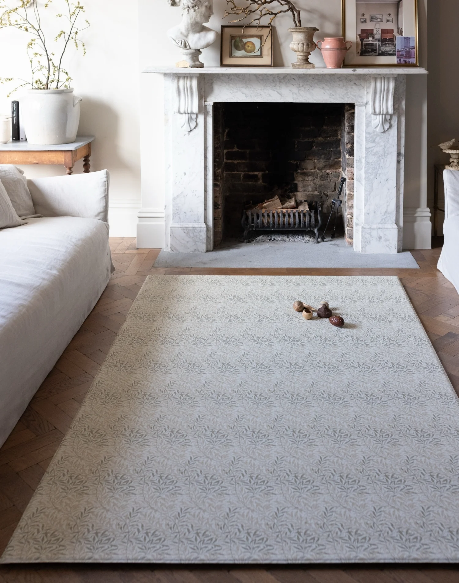 Morris & Co. The Willow Boughs Flax Play Mat - Image 9