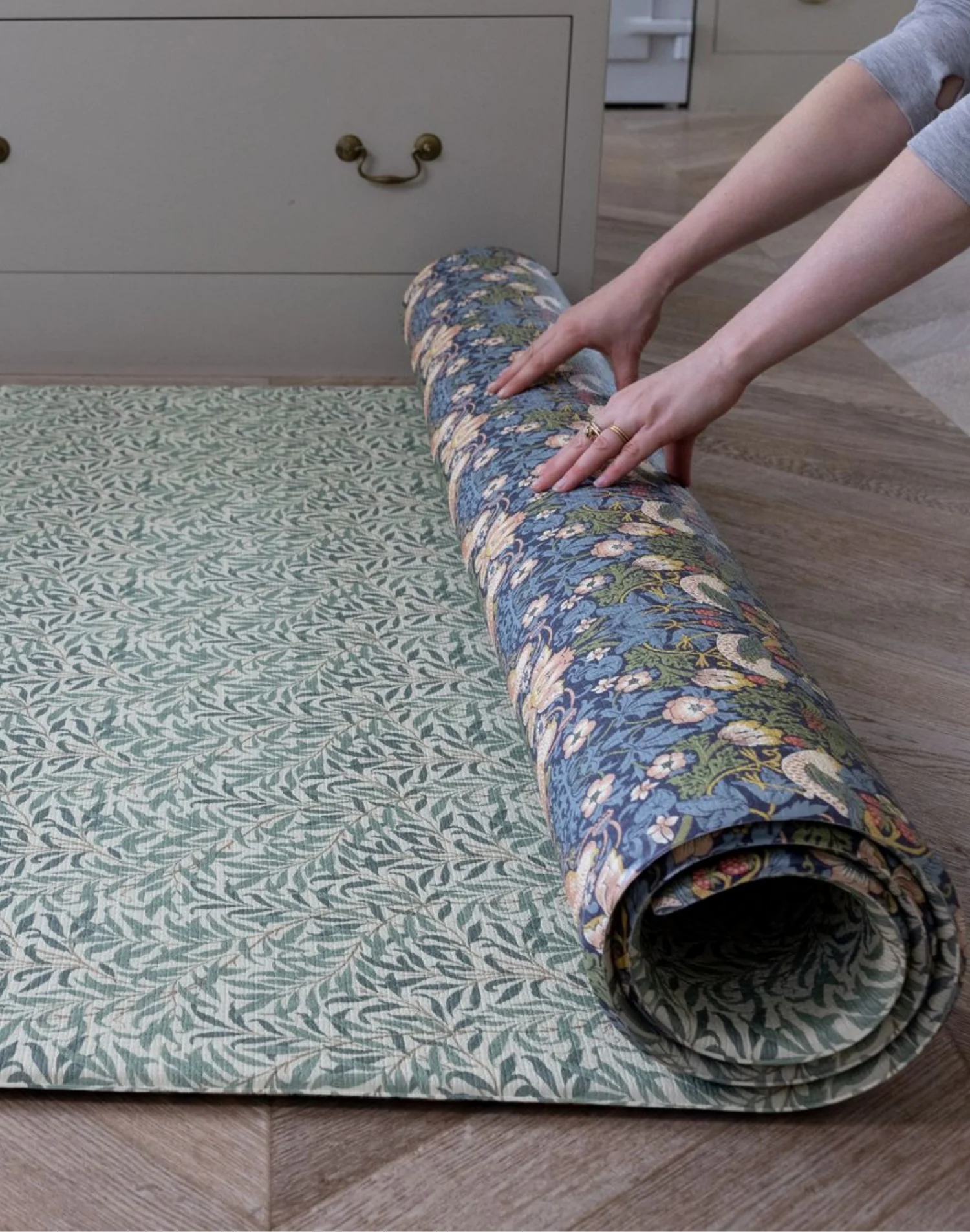 Morris & Co. The Willow Boughs Forest Play Mat - Image 3
