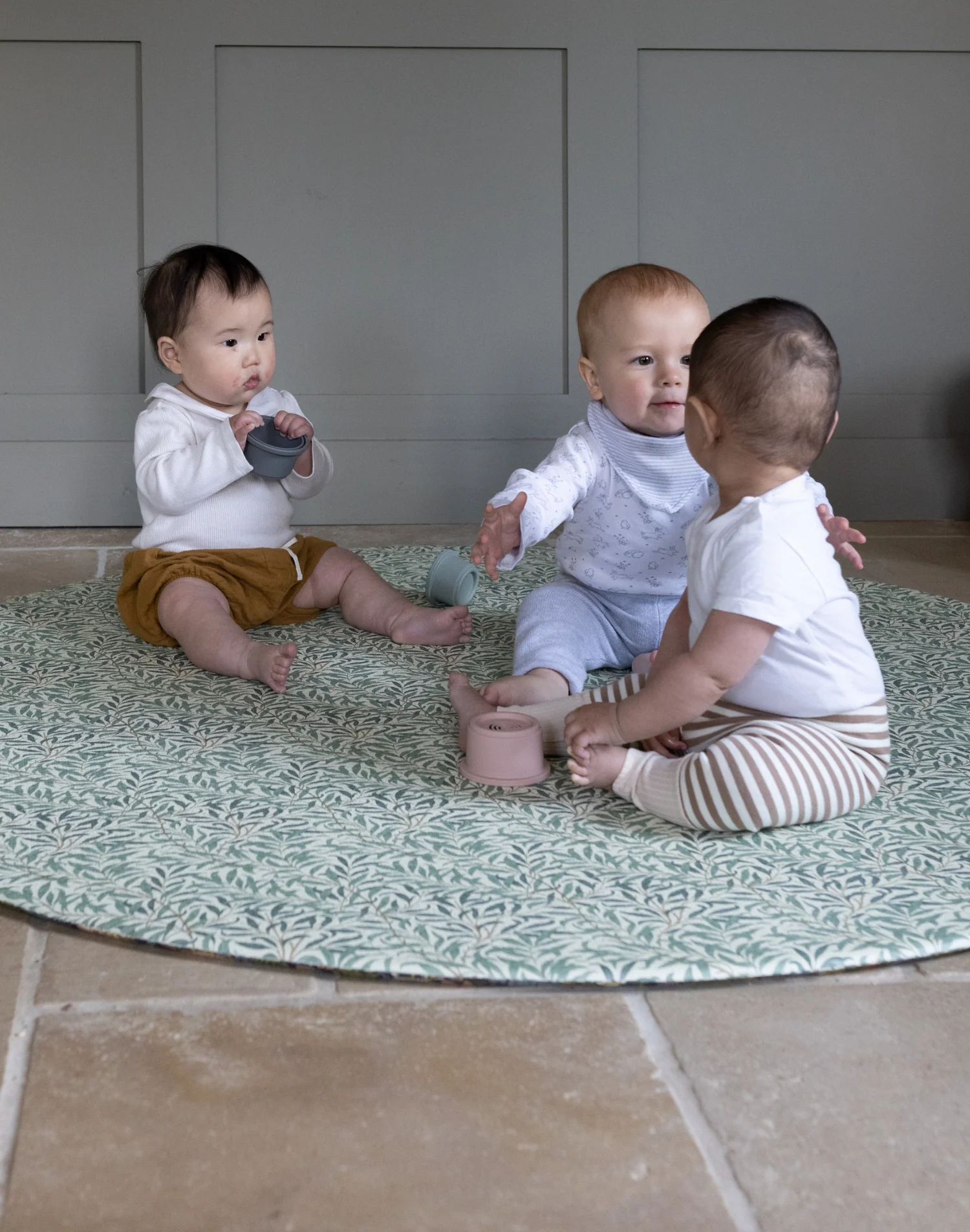 Morris & Co. The Willow Boughs Forest Play Mat - Image 7