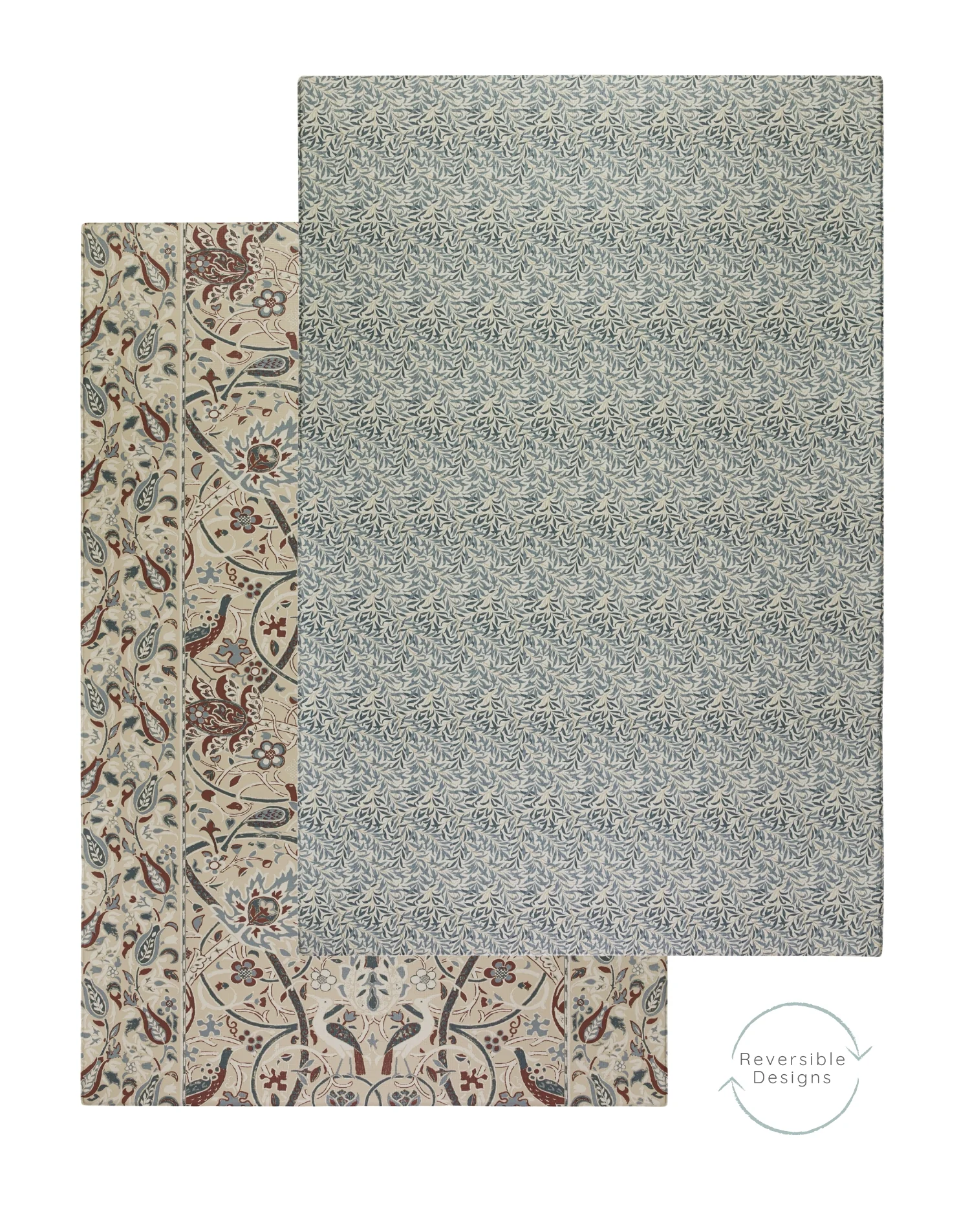 Morris & Co. The Willow Boughs Woad Play Mat - Image 3